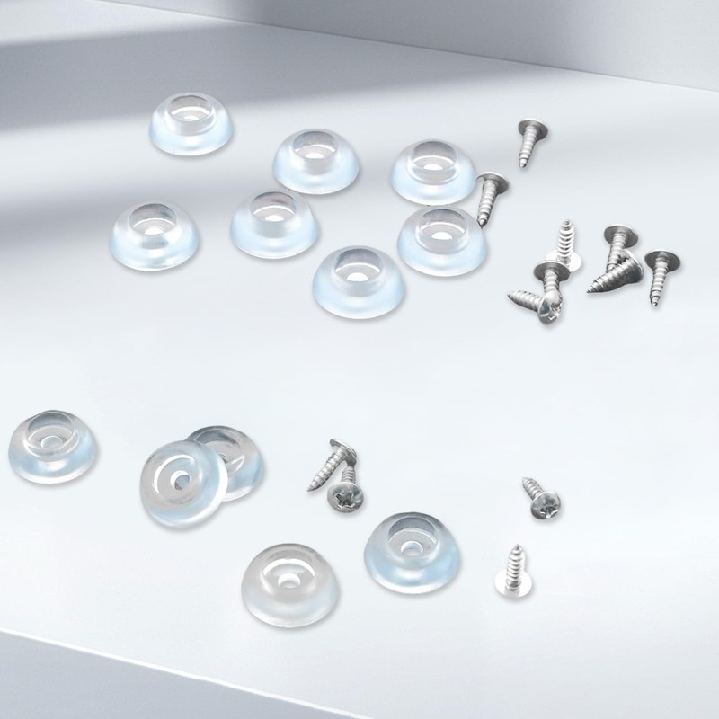 100 Pcs Cutting Board Feet Non Slip, Rubber Pads for