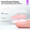 Gelike ec Nagelhärter Wachstums Nagel Rillenfüller: Hellrosa Nagelverstärker Reparatur für