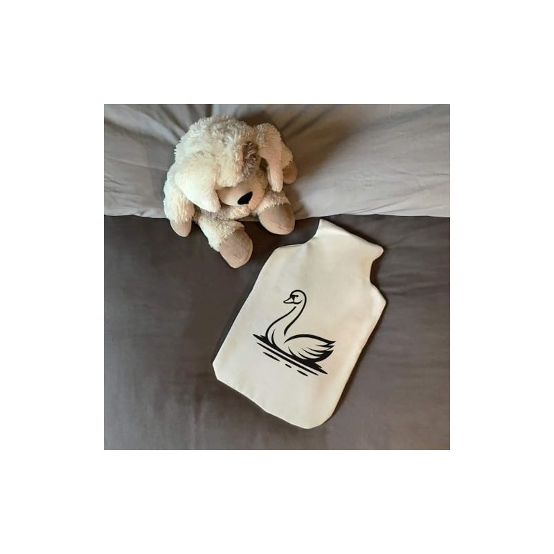 'Graceful Swan' Hot Water Bottle Cover (HW00035246)