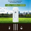 Moisture Tester, Eacam Wireless Soil Moisture Meter, Intelligent Temperature Humidity