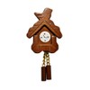 Melody Jane Dollhouse Wooden Cuckoo Clock Miniature Wall Accessories 1:12