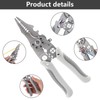 27 in 1 Multifunctional Wire Stripper, Crimper Cable Cutter Pliers,