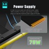 GLOTRENDS 200mm PCIe 5.0 Riser Cable for RTX5090 RTX4090 RX9070