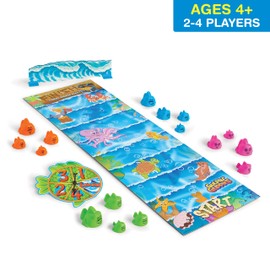 Game Zone Gulpin’ Guppies Tabletop Action Game; Multiplayer for up to 4 Children Ages 4 and Older