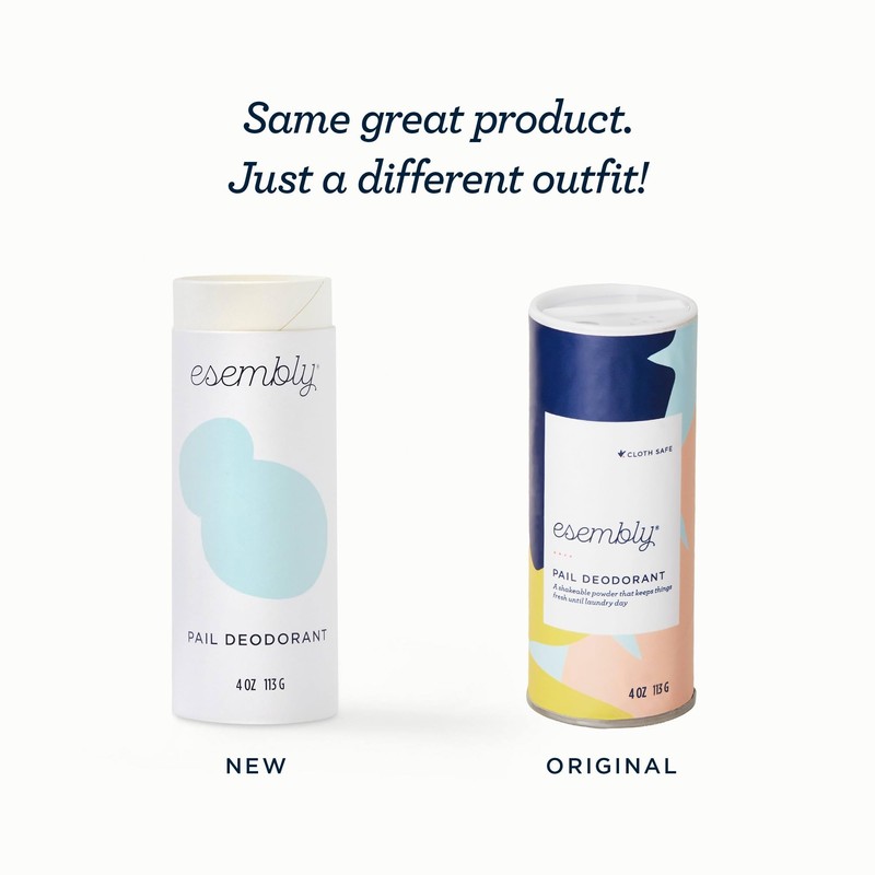 Esembly Pail Deodorant, Shakable Powder Deodorizer for Diaper Pails, Keeps
