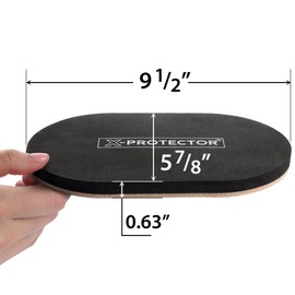 Felt Furniture Sliders Hardwood Floors X-PROTECTOR – 4 PCS 9 1/2 inch Furniture Sliders – Heavy Duty Felt Sliders Hard Surfaces – Move Your Furniture Easily & Safely!