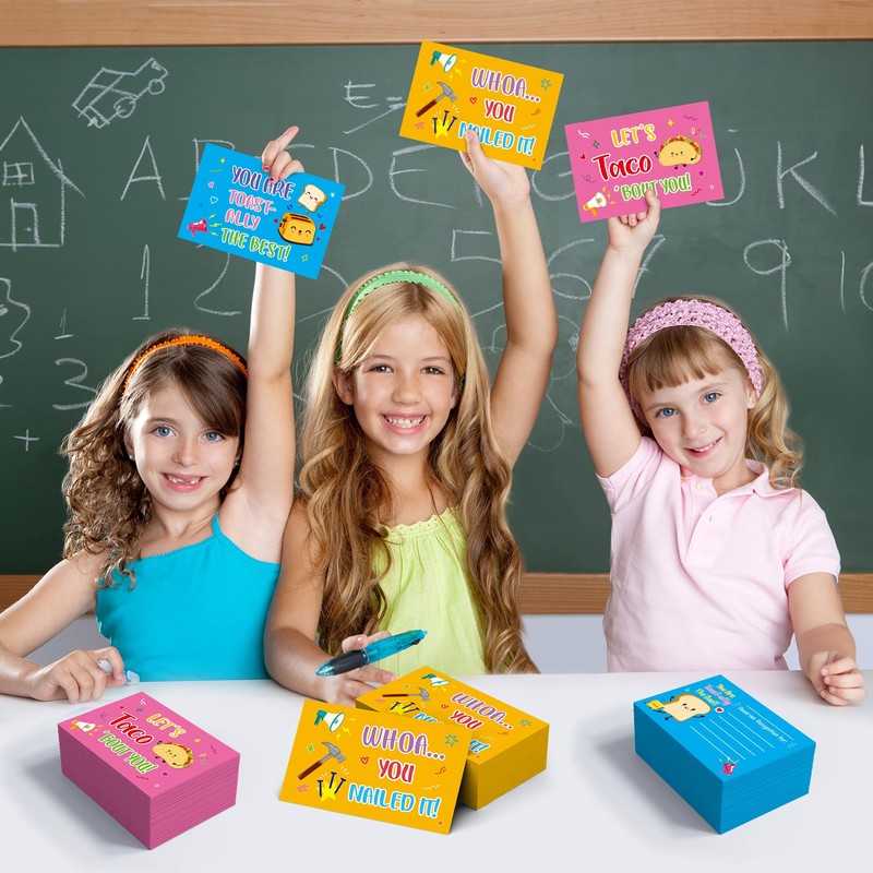 ANGOLIO Shout Out Cards for Students Back to School Gift,