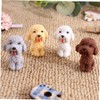 DOITOOL 24pcs Cute Animal Erasers Adorable Multi-Function Dog Shaped Pencil
