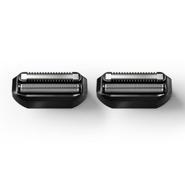 Shaver heads Replacement Blade Compatible with MANSCAPED The Handyman Replacement Blade，Long-Hair Leveler & Foil Blades （2 Pack）