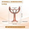 PATIKIL Ceiling Fan Blades Arms Replacement, 5 Pcs 52" Fan