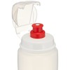 ELITE Jet Biodegradable MTB, clear with red logo 950 ml,
