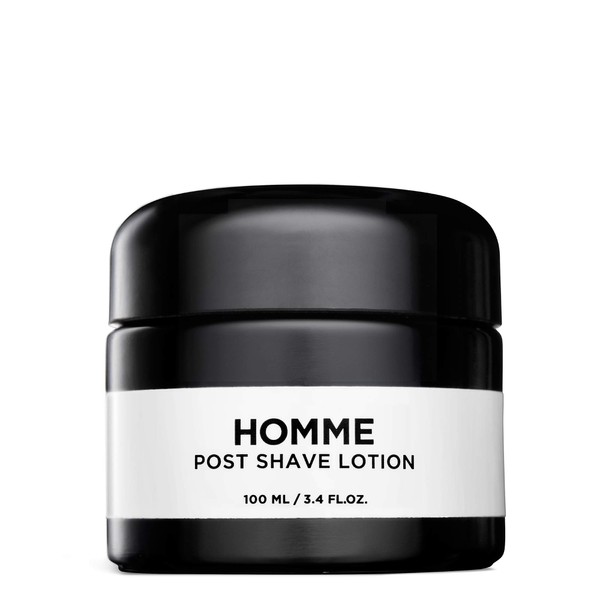 HOMME Post Shave Lotion Designed for Men - Seaweed Infused Lotion - Hydrates, Calms, and Smooths Skin - Vegan After Shave Lotion Beard Care for Men - 3.4 fl oz