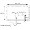 Paulmann 78875 MaxLED 250 LED Strip TV Comfort Basic Set