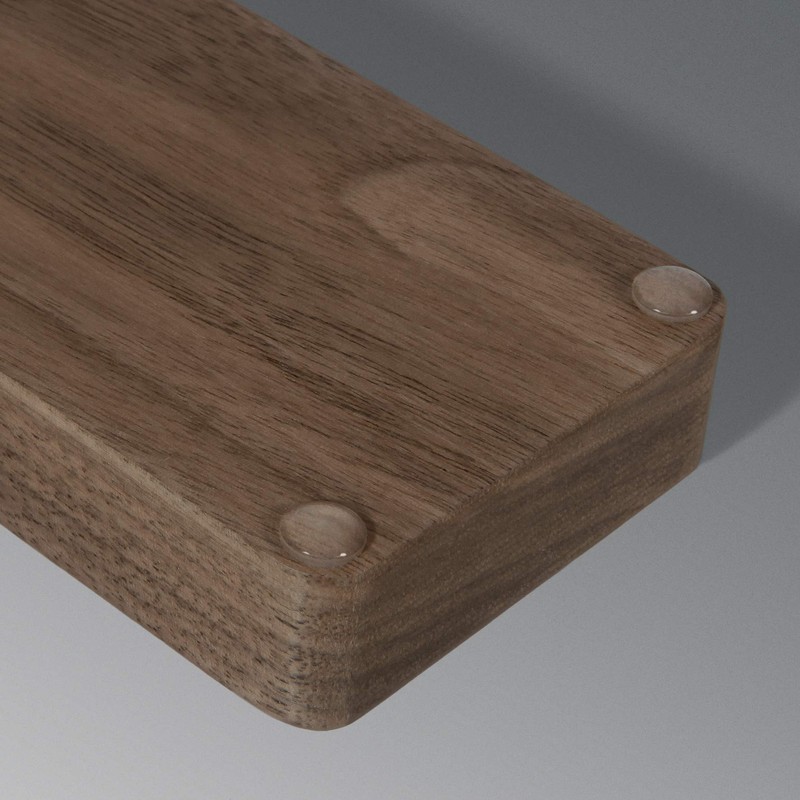 SIGEL VA203 Business Card Holder Made of Walnut Wood, 20,6