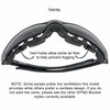 WYND Blocker Polarized Riding Sunglasses Extreme Sports Wrap Motorcycle Glasses
