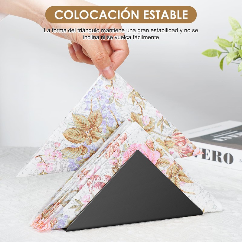 Servilletero Triangular, OUDAR Servilleteros para Mesa Elegantes, Servilleteros para Mesa