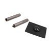 Motoforti Universal Motorcycle Valve Tool, None, Metal & Rubber, Dark