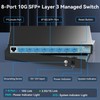 SODOLA 8 Port 10G SFP+ 8 x 10Gbps Managed Switch