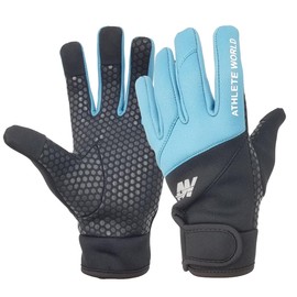 [White Field Design] Wetsuit Material, Gloves, Multi-Purpose (Blue), blue