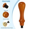 PATIKIL Wax Seal Stamp Handle Only, Wooden Handle Replacement Sealing