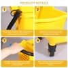 35-Qt Side Press Wringer Combo Commercial Floor Cleaning Rectangular Mop