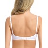 Wingslove Sujetador balconette sin relleno de cobertura completa para mujer,