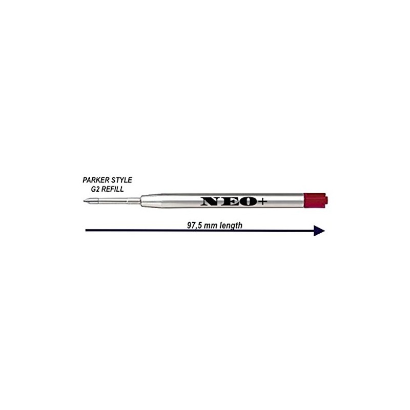 High-Quality Metal Ballpoint Pen Refills, Heavy-Duty, Medium Size, Also Suitable