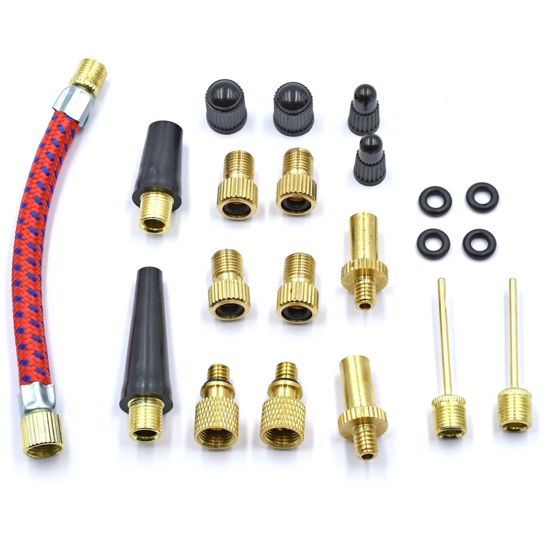 myBESTbike Bicycle Valve Pump Adapter Kit DV AV SV Bicycle