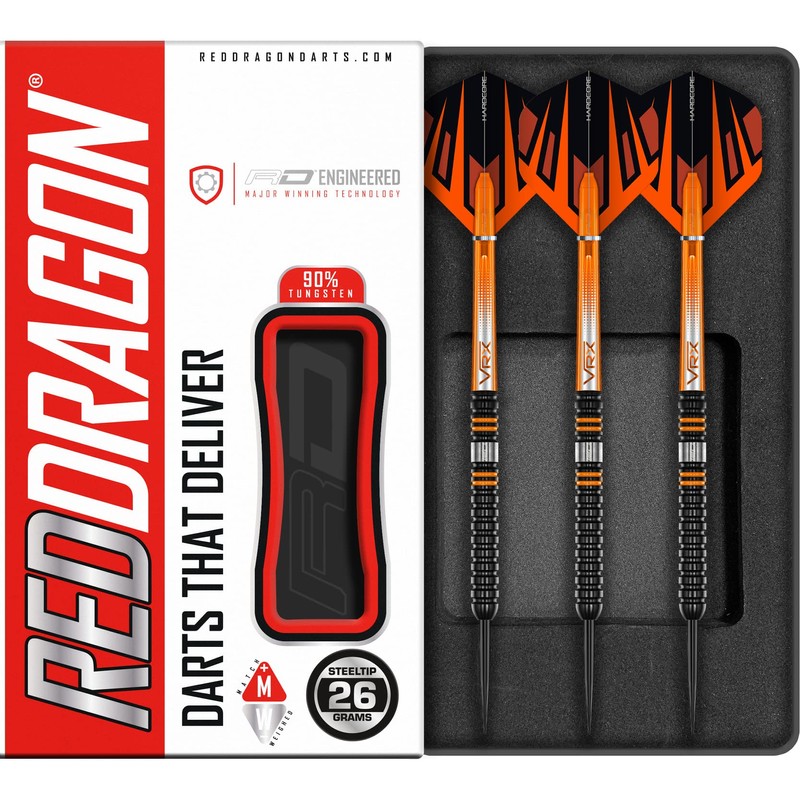 RED DRAGON Amberjack Pro 1 22g Premium Tungsten Darts Set