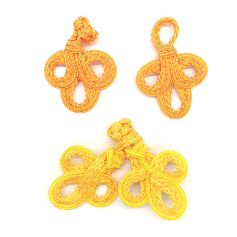 5 Pairs/Pack Chinese Knot Frog Buttons Closure Sewing Buttons Attachment