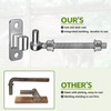 2 Pack 8'' J Bolt Gate Hinge, Heavy Duty 304