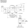 Baomain Micro Switch Momentary Long Hinge Lever LZ-15GW24-B AC 250V