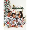 PATPAT Matching Family Christmas Pyjamas, Complete Set, Christmas Tree and