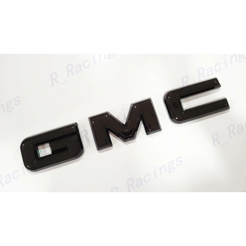 Auto OVERLAY Front & Rear Gloss Black Emblem Overlay Fit