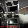 Fewshaw Carbon Fiber Style Dashboard Center Air Outlet Vent Cover