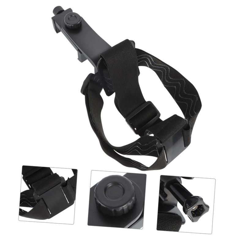 TEHAUX 2 Sets Head Mounted Phone Rack with Headband for