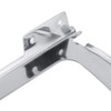 DGTRHTED 2Pcs Stainless Steel Shoes Cabinet Hinges, 2 Layers, Silver,