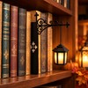 Halloween Ghost Book Lamp for Tabletop Decor – Cute 3D
