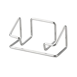 Leicraft Business Card Holder for Desk, Cute Metal Card Organizers and Office Desk Accessories for Men and Women (Silver)