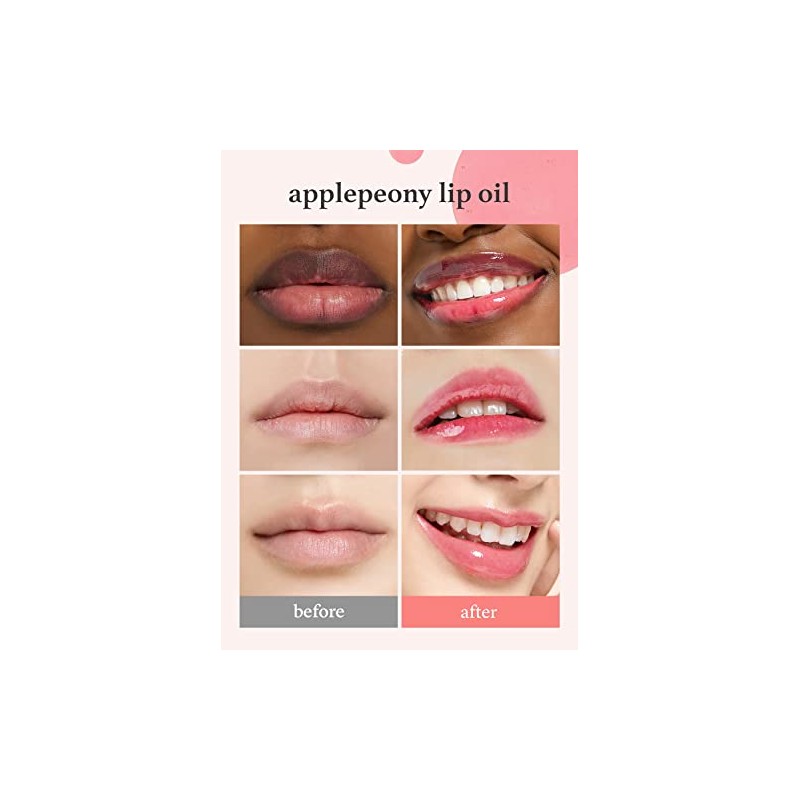 NOONI Appleseed Lip Oil Set - Applepeony Y Appleberry Con