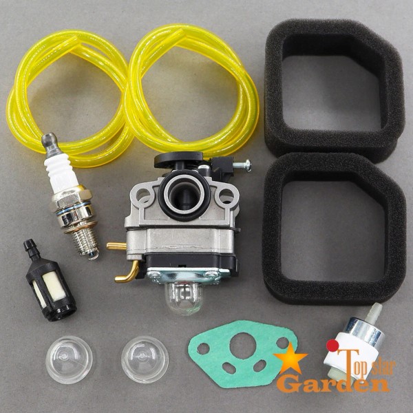 Gardentopstar Carburetor Carb For Troy Bilt TB525EC TB575EC 753-06220 Trimmer