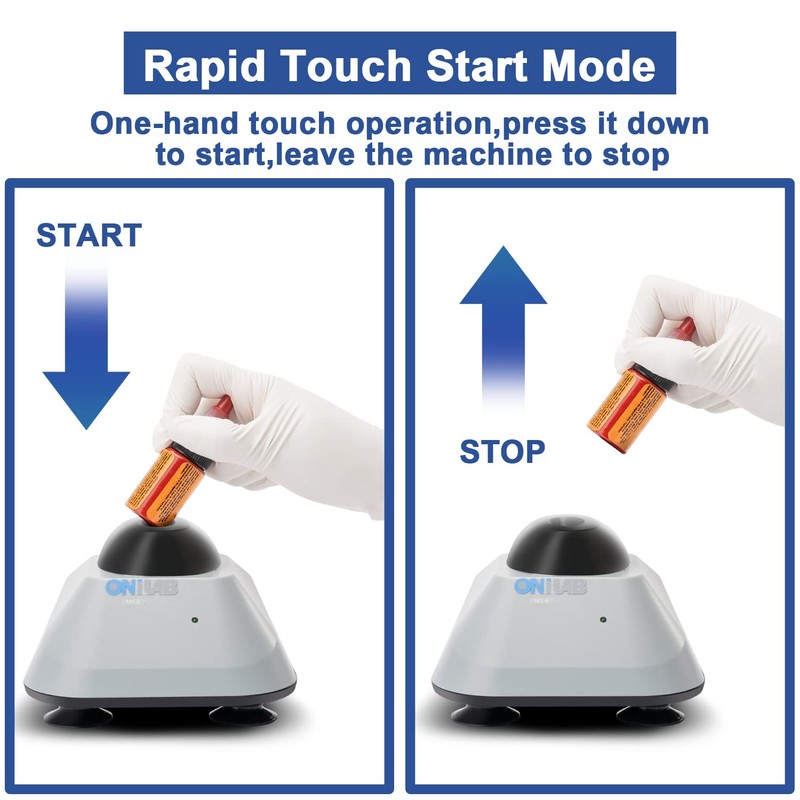 ONiLAB Mini Vortex Mixer with Touch Function, Lab Mixing, Nail