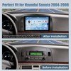 4+64G Android 15 Radio for Hyundai Sonata 2004-2008, 9" Touchscreen