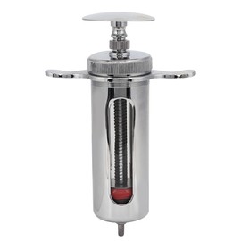 Pigs Cattle Sheep Reusable Hypodermic Injector Animal Syringe Farm Veterinary Instrument(Short B Type 50ml )