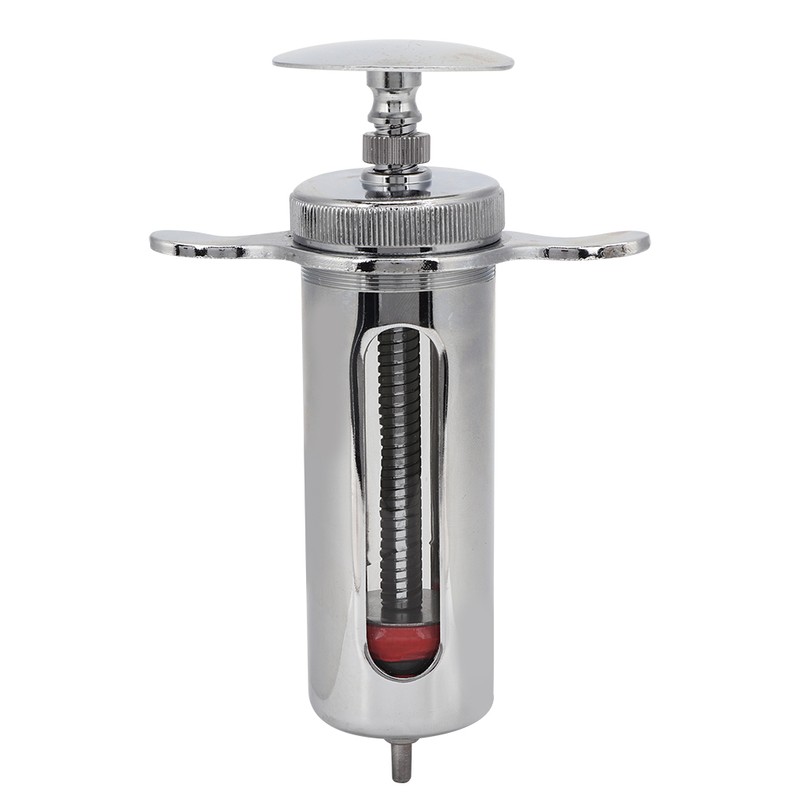 Pigs Cattle Sheep Reusable Hypodermic Injector Animal Syringe Farm Veterinary