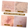 Baluue Waterproof Scar Concealer Tape Invisible Skin Flaw Covering Sticker
