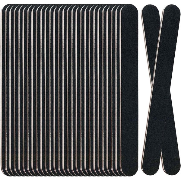 branded 30 Pack Double Sided Emery Boards Nail File 100/180