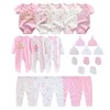 JELYLOVE Unisex Baby Boy Girl Clohtes Pants Sets 23 pack