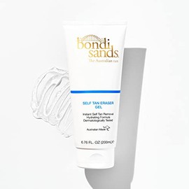 Bondi Sands Self Tan Eraser Gel | Gentle Instant Tanning Removal in 5 Minutes, Ultra-Nourishing Hydrating Formula, Dermatologically Tested, Vegan + Cruelty Free | 200 mL/6.76 Oz