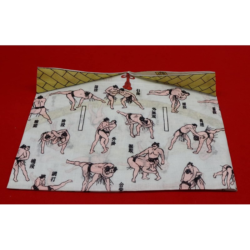 Made in Japan Sumo Bandana (Illustration of the 48 Techniques